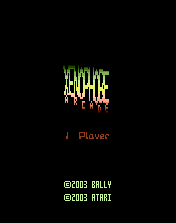 Xenophobe Arcade by Larry Petit Title Screen